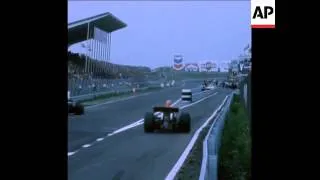 SYND 30-7-73 GENERAL RACE SHOTS OF DUTCH GRAND PRIX