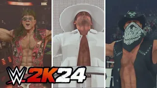 WWE 2K24 - ALL 4 Shawn Michaels Entrances