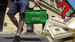 Польша. Один день работы в UberEats | Сколько можно заработать за 8 часов?