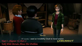 HARRY POTTER HOGWARTS MYSTERY– Year 7 Chapter 31, Part 2, Find Out What Merula's Problem Is