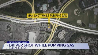 Man shot while pumping gas in attempted carjacking in Greenbelt