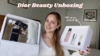 Dior Beauty Unboxing: FREE full size Capture Totale set + a total of 11 free gifts! (promo code)