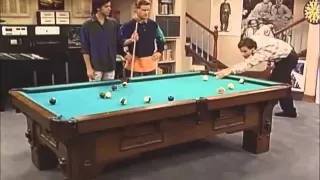 Full House Funny Clip - Danny hustles Jesse at pool