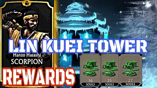 Lin Kuei Tower Battle 189-199 | Difficulty MIX LIN KUEI VS COLD WAR | Mortal Kombat Mobile Game play