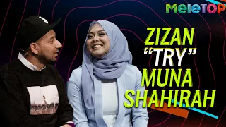 Zizan Razak try Muna Shahirah | MeleTOP | Ara, Lisa Surihani, Aqeesh