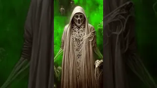 skeleton Ghost 3D Green screen video free download - Free copyright