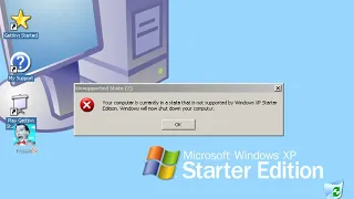 Windows XP Starter Is Broken