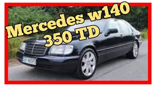 🇩🇪🇩🇪 MERCEDES W140 350 TD 🇩🇪🇩🇪