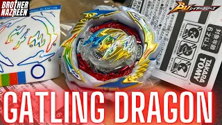 GAY-tling GAY-gon!!! B-199 Gatling Dragon | Beyblade Burst Ultimate Unboxing & Review