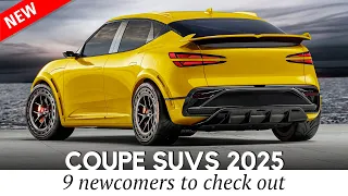 10 Upcoming SUVs with Sloping Coupe-Style Rooflines (Interior & Exterior Review)