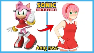 Sonic Boom Characters As Humans Version