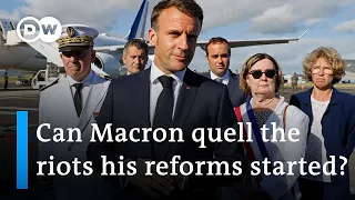 Macron flies to New Caledonia and says he will delay reforms that sparked riots | DW News