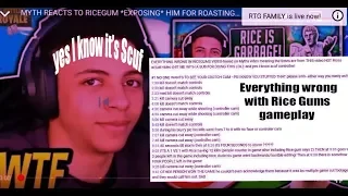 EVERYTHING WRONG WITH RICE GUMS FORTNITE GAMEPLAY