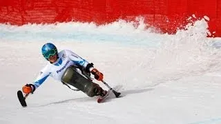 Alpine skiing highlights from the Sochi 2014 Paralympic Winter Games