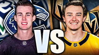 THE BIGGEST CANUCKS & GOLDEN KNIGHTS DEBATE (2018 Top Prospects, Kole Lind VS Cody Glass) Kraken NHL