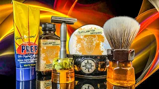 💈WETSHAVE, New  Yaqi Ghost Titanium Razor, Declaration Grooming Trismegistus, Yaqi Moka Brush, Prep🪒