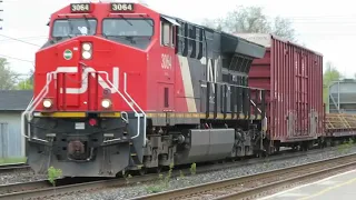 CN train goes into Emergency at Brockville station