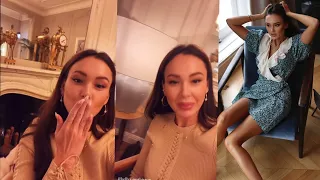 Aida Garifullina Meal With Friends After Visiting Museum