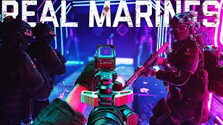 THIS GAME IS SO GOOD| NEON TOMB  #marines #readyornot