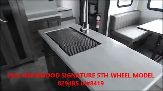 Wana RV Center - 2022 ROCKWOOD SIGNATURE 8294BS 5TH WHEEL INTERIOR