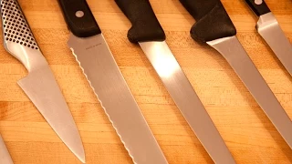 Kitchen Knives Essential Tutorial - Chef Knife Kit Essential