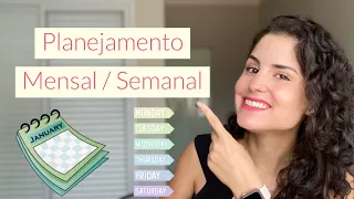 Planejamento Mensal e Semanal na prática - 4 passos!