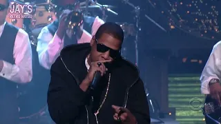 Jay-Z Performs "Roc Boys (And The Winner Is)" on The Late Show with David Letterman (Nov. 2, 2007)