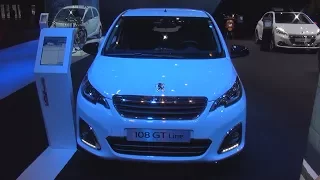 Peugeot 108 GT Line 5P 1.2 PureTech 82 BVM5 (2017) Exterior and Interior