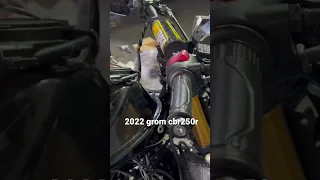 2022 grom cbr250r swapped #honda #grom #cbr250r #reels #shorts