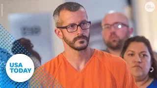 Chris Watts' voice shakes as he details murder of his wife, two daughters