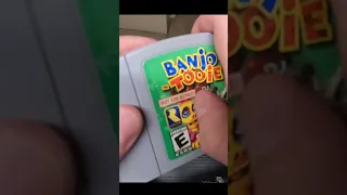 UNBELIEVABLE NINTENDO 64 FIND! / Banjo Tooie Not For Resale