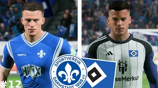 EA FC 24: 😱 LETZTE CHANCE !!! 🔥 Relegation vs. Darmstadt !!! 👍👎 HSV Karrieremodus #12