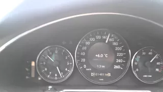 Mercedes CLS 500 acceleration