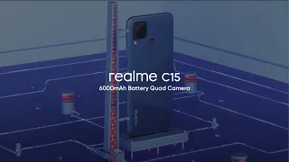 realme C15 | 6000mAh Battery Quad Camera