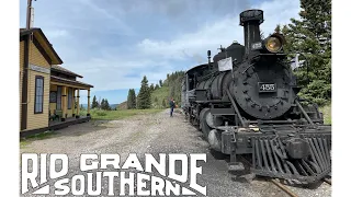 Mudhen Masquerade, Rio Grande Southern 455 on the Cumbres & Toltec Scenic Railroad