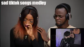 OUR FIRST TIME HEARING "here's your perfect" (sad tiktok songs medley/mashup) part II REACTION!!!😱