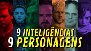 9 Tipos de Inteligência, 9 Personagens | Teoria das Inteligências Múltiplas | PSICOLOGIA