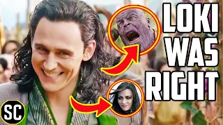 Why LOKI Was Always Right (And Would Have Stopped Thanos, Too) | MARVEL Theory Breakdown