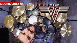 VAN HALEN - HOT FOR TEACHER | DRUM COVER (Drums Only) | PEDRO TINELLO