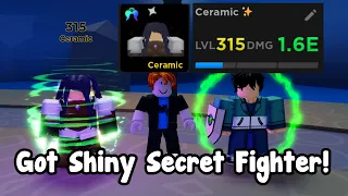 Noob Got Best Shiny Secret Fighter In Anime Fighters Simulator!