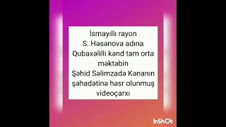 Azərbaycanın igid oğlu :          Səlimzadə Kənan