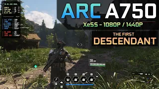 Intel Arc A750 - The First Descendant | DX12 | 1080P & 1440P