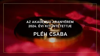 Akadémiai Aranyérem: Pléh Csaba