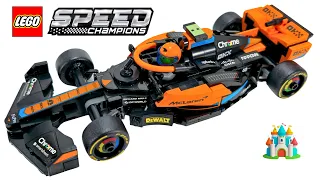 LEGO Speed Champions 76919 2023 McLaren Formula 1 Race Car - LEGO Speed Build