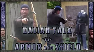 Dacian falx Vs Roman armor & shield equivalents!