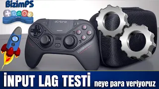 Astro C40 TR Ayarları Performans Testi ve İnput LAG Değerleri Profesyonel Gamepad Neden Alınır