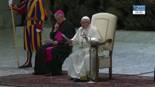Papa in udienza: "Il Padre Nostro ci insegna a pregare come Gesù"