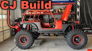 Custom Jeep CJ Build on 43" Tires!