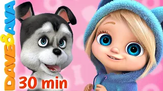 🐶 Bingo | Nursery Rhymes and Kids Songs | Baby Songs | Dave and Ava 🐶