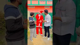 When Santa Visit India Part ~2#shorts #youtubeshorts #santa #christmas #viral #ytshorts #funny